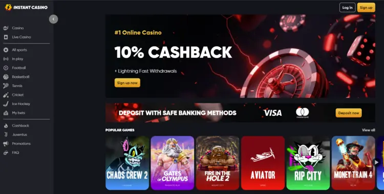 crash games casino: instant casino