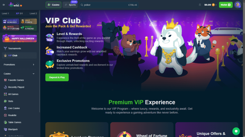 Wild.io VIP Club